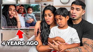 Reacting To Our FIRST EVER Youtube Video Emotional [upl. by Smitt]