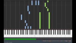 Darker Than Black Ending 1 Tsukiakari ツキアカリ  Rie Fu Piano Synthesia Sheets ピアノ [upl. by Latrell]