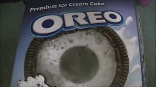 Food Review 83 Oreo Ice Cream Cake Taste Test [upl. by Aiden]