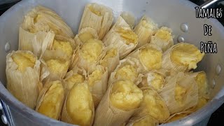 Tamales de Piña 🍍 [upl. by Aelaza]