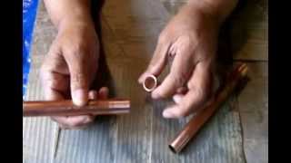 Copper Pipe SolderingHow to Solder for Beginners Video [upl. by Nyrok]