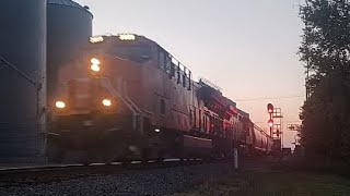 CN Manifest With older UP C40 in Allenton [upl. by Chadwick910]