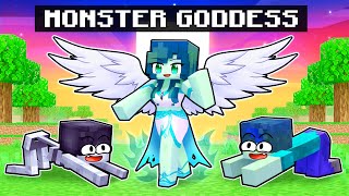 Playing as a MONSTER GODDESS in Minecraft [upl. by Reviere120]