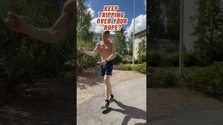 Keep Tripping Over Your Rope TRY THIS 🚀 jumprope skippingrope skipping [upl. by Polak]