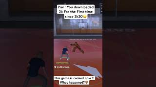 Alotta good memories on this game🥲comment your favorite 2k🫵🏽 2k gaming funnyshorts sub [upl. by Krm474]