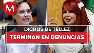 Lilly Téllez se lanza contra Layda Sansores por presentar 15 denuncias en su contra [upl. by Christel164]