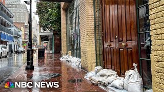 Hurricane Francine makes landfall in southern Louisiana [upl. by Edwyna]