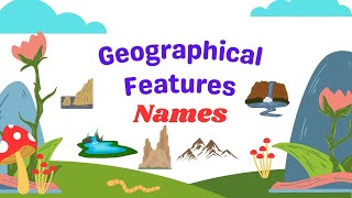 Geographical Features Names Geographical Features Name In Englishonlytamil26 [upl. by Ahsilra]