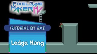 Ledge Hang  Pixel Game Maker MV [upl. by Starkey]