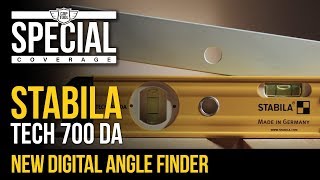 Stabila TECH 700 DA Digital Angle Finder  STAFDA 2018 [upl. by Sosthena]