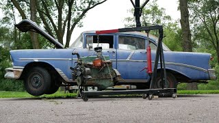 Back On The Road After 40 Years  1956 Chevrolet [upl. by Nnylatsyrc]