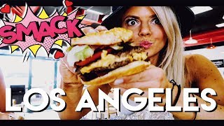 Road trip  BURGER LOVE 🍔😍 Cheat day  Las Vegas  LOS ANGELES ☀ Sunny Vlog [upl. by Lais]