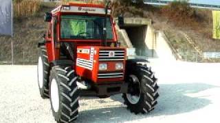 TRATTORE GOMMATO FIATAGRI 8090 DT [upl. by Yllier]