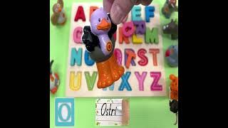 Letter O is for Ostrich with Animal Sounds [upl. by Patsy]