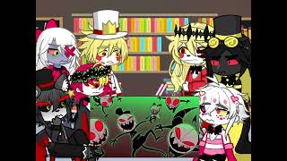 Hazbin Hotel react to Alastor ansgt short  Hazbin Hotel x Gacha life 2 [upl. by Hum663]