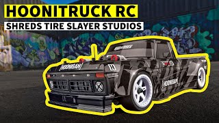 RC Hoonitruck SHREDS Hoonigans Tire Slayer Studios [upl. by Aniram74]