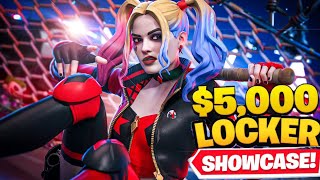 MY 5000 FORTNITE LOCKER CHAPTER 5 SEASON 1 LOCKER TOUR [upl. by Adnwahsat]