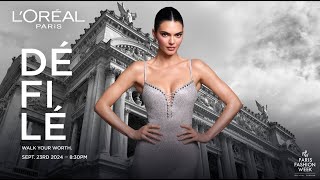 Le Défilé L’Oréal Paris 2024 Paris Fashion Week [upl. by Rizzi]