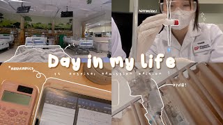 Day in my life as a chronically ill biomedical science student 🫀🩺  hospital edition🏥 [upl. by Lyndel]