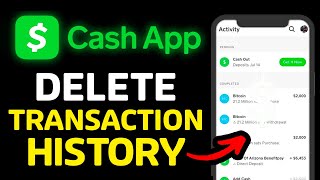 How to Delete Cash App Transaction History  Clear Transaction History on Cash App [upl. by Ardeha547]