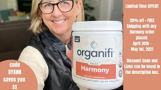 Organifi Discount and FREE Shipping With Harmony  for Todays Aging Woman [upl. by Corder]