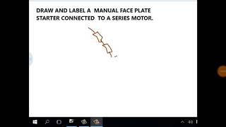 Manual faceplate starter [upl. by Oicangi]