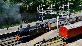 LMS 3F Jinty 47298 at Bury Bolton Street Station  16th June 2022 [upl. by Rehoptsirhc]