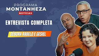 MONTANHEZA NOTÍCIAS  ENTREVISTA COM OS CANDIDATOS A PREFEITURA DE VAZANTE DÉBORA RABELO E GESIEL [upl. by Landel]