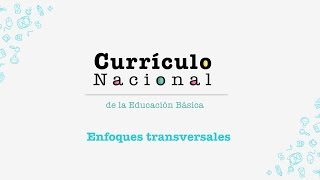 ¿A qué llama el Currículo Nacional enfoques transversales y para qué sirven [upl. by Stahl352]