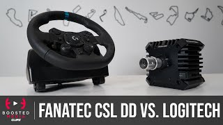 WORTH UPGRADING  Fanatec CSL DD vs Logitech G29G920G923 [upl. by Eastlake]