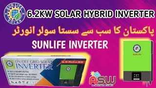 SunLife SL IV Plus 62kw  Solar Hybrid Inverter  Detail Review sunlife solarinverters [upl. by Parks]