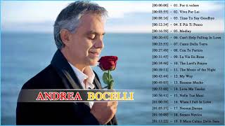 Andrea Bocelli Greatest Hits 2018 Best Andrea Bocelli Songs of All Time [upl. by Andromeda2]