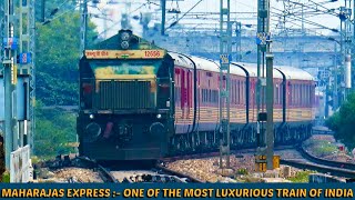 Maharajas Express  One of The Most Luxurious Train of India [upl. by Fitzger24]