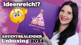 Ideenreich 💜 💦 Waterdrop Adventskalender 2024 Inhalt [upl. by Borg]