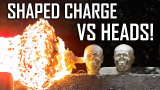 Shaped Charges vs Ballistic Heads  Ballistic HighSpeed [upl. by Notslah]