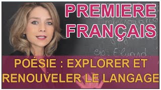 Poésie  explorer et renouveler le langage  Français Première  Les Bons Profs [upl. by Grimbal]