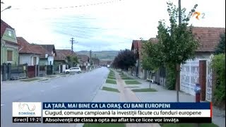 Ciugud comuna campioană la investiții făcute cu fonduri europene [upl. by Anneiv]