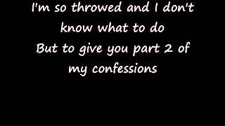 usher confessions part 2 lyrics [upl. by Sheridan]