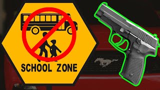 New Carry In Your Car Law Beware of Federal School Zone Law [upl. by Sardella]