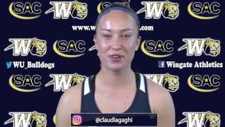 2017 Wingate Womens Tennis  Meet The Bulldogs Video Roster [upl. by Nodarb]