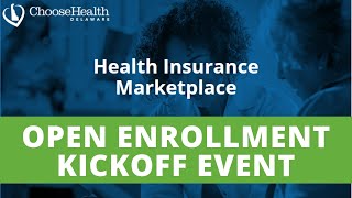 Health Insurance Marketplace Kickoff Event [upl. by Rothstein]