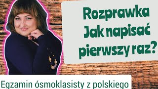 Jak napisać rozprawkę kiedy robisz to pierwszy raz [upl. by Ahteres]