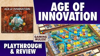 Age of Innovation  Playthrough amp Review [upl. by Quintilla936]