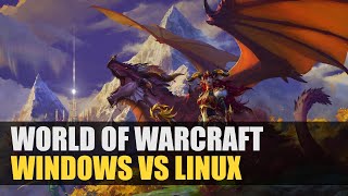 World of Warcraft Dragonflight  Patch 102 PTR  Windows vs Linux [upl. by Raymond]