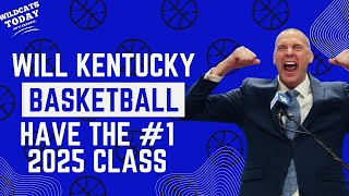 Will Mark Pope finish with the 1 2025 recruiting class  Kentucky Basketball Podcast [upl. by Enaira]