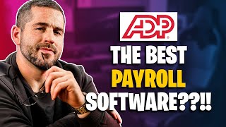 Is ADP Is The Best Payroll Software For Small Businesses  Latest 2024 Review [upl. by Assirrec]