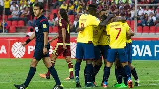 Venezuela 1 Vs 3 Ecuador  Relato de Walter Ruiz  Eliminatorias a Rusia 2018 [upl. by Macgregor]