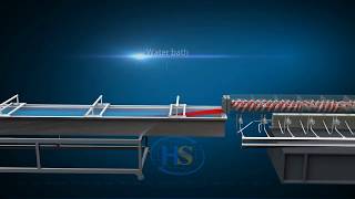 Twin screw extruder working principle  3D demonstration [upl. by Alleuol]