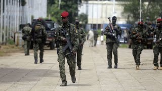 Guinée  des quotprétendus tirs darmes à la Présidencequot sèment la panique [upl. by Eintrok]