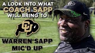 A look into what Coach Warren Sapp will bring to Colorado  PrimeTimeTalk [upl. by Nileuqaj]